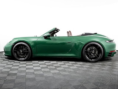 2022 Porsche 911 Carrera GTS Irish Green Cabriolet