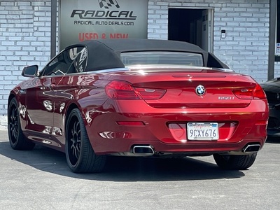 2012 BMW 6 Series 650i Convertible RWD