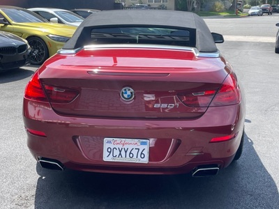 2012 BMW 6 Series 650i Convertible RWD