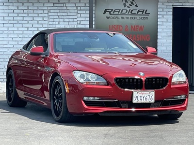 2012 BMW 6 Series 650i Convertible RWD