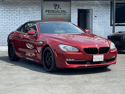 2012 BMW 6 Series 650i Convertible RWD