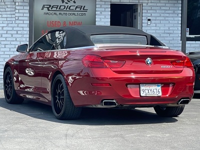 2012 BMW 6 Series 650i Convertible RWD