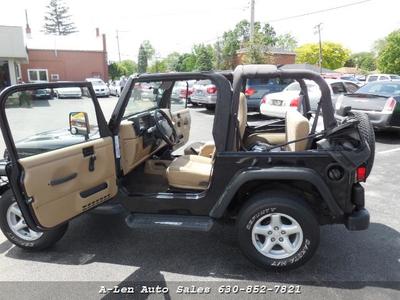 2002 Jeep Wrangler SE SUV