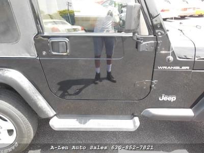 2002 Jeep Wrangler SE SUV