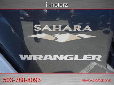 2008 Jeep Wrangler Sahara 4X4 LOADED EZ FINANCING! SUV